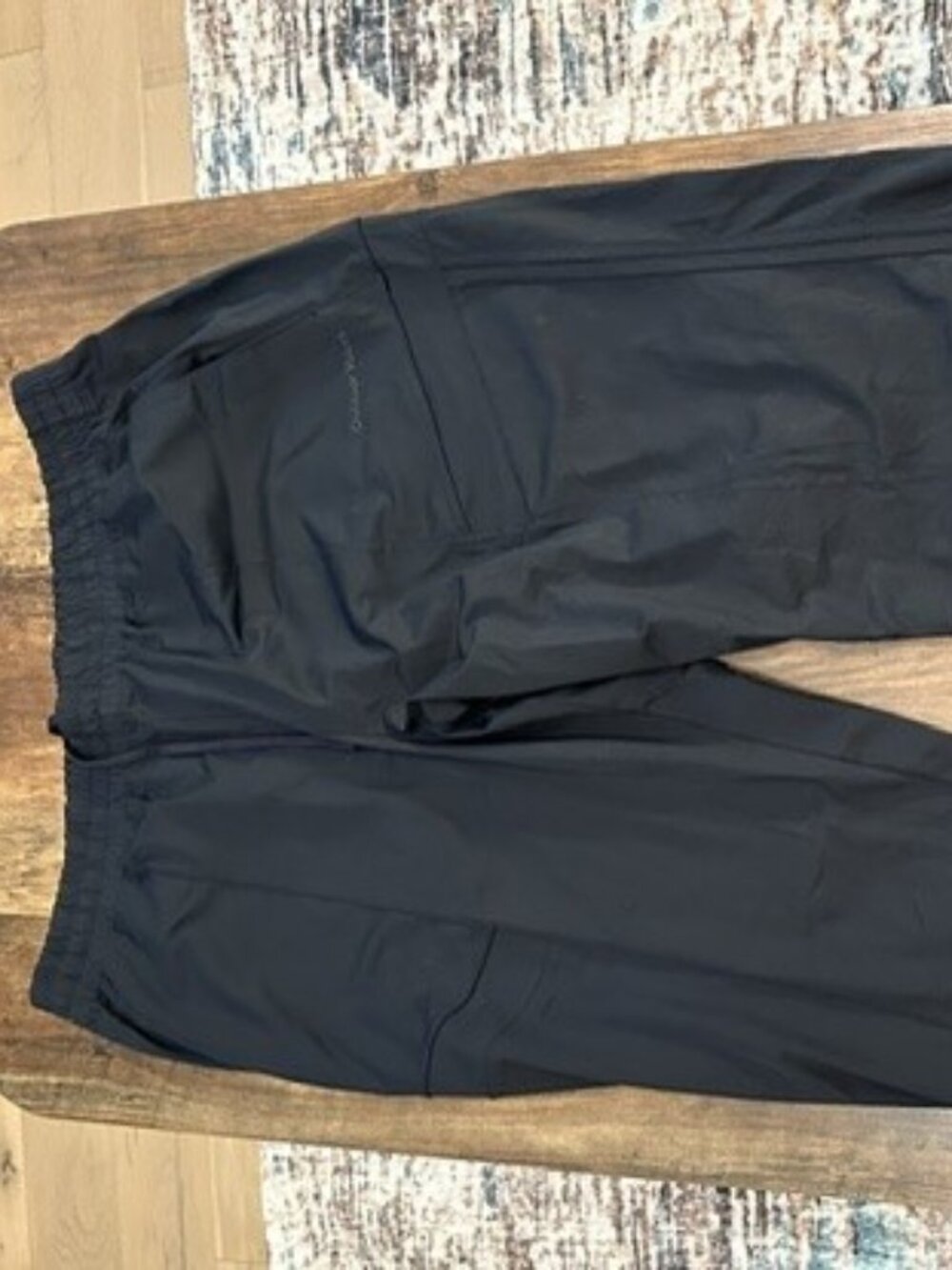 Outdoor Voices RecTrek Performance Pants – Black Athletic Travel Pants – Mens XL